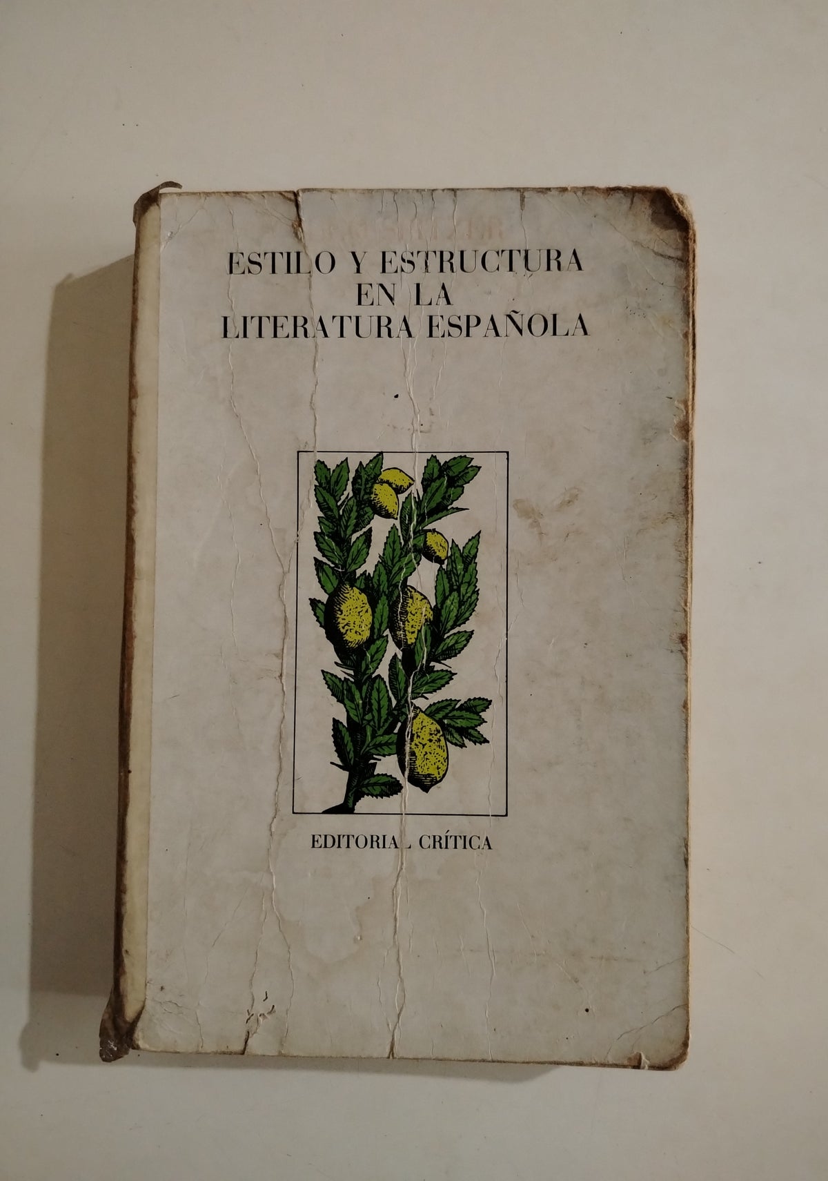 ESTILO Y ESTRUCTURA EN LA LITERATURA ESPAÑOLA - LEO SPITZER