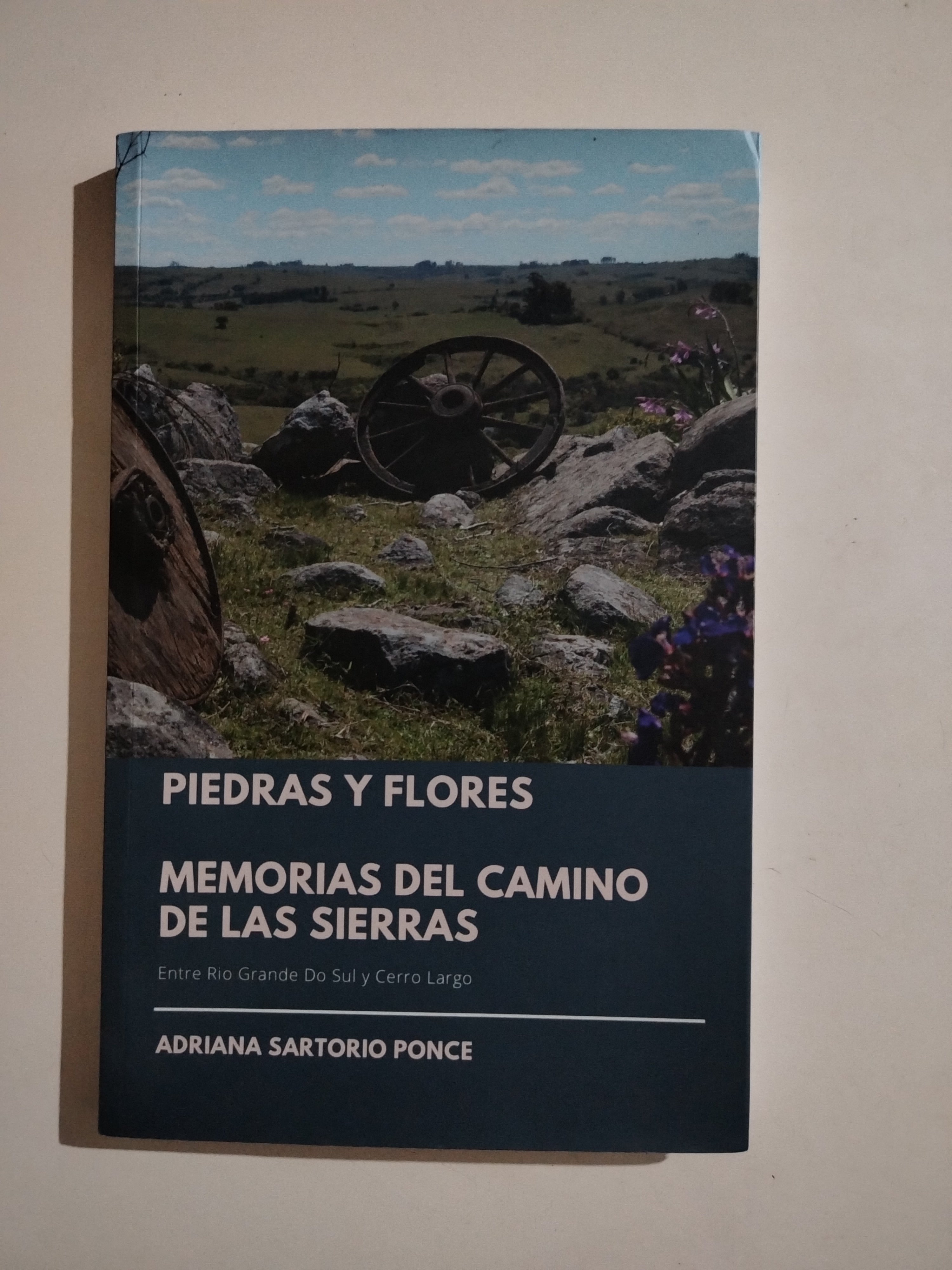 PIEDRAS Y FLORES - MEMORIAS DEL CAMINO DE LAS SIERRAS - ADRIANA SARTORIO PONCE