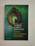 CRONICA DE UNA MUERTE ANUNCIADA - GABRIEL GARCIA MARQUEZ