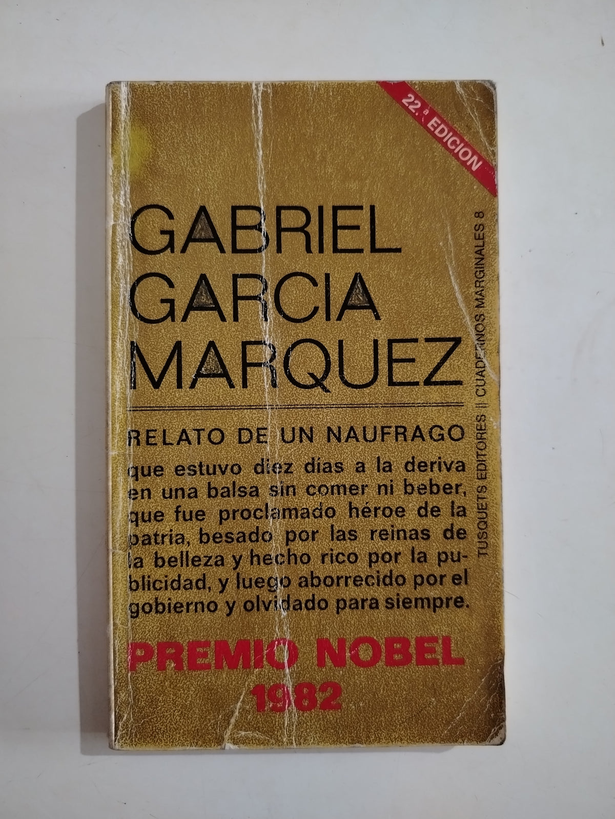 RELATO DE UN NAUFRAGO - GABRIEL GARCIA MARQUEZ