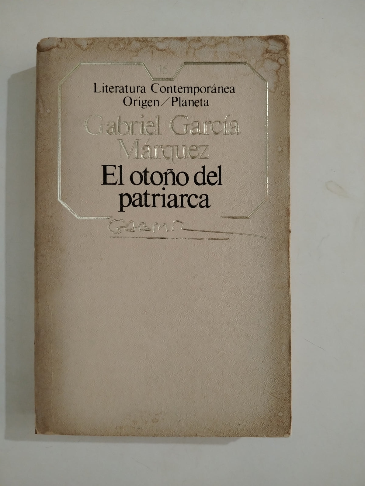 EL OTOÑO DEL PATRIARCA - GABRIEL GARCIA MARQUEZ