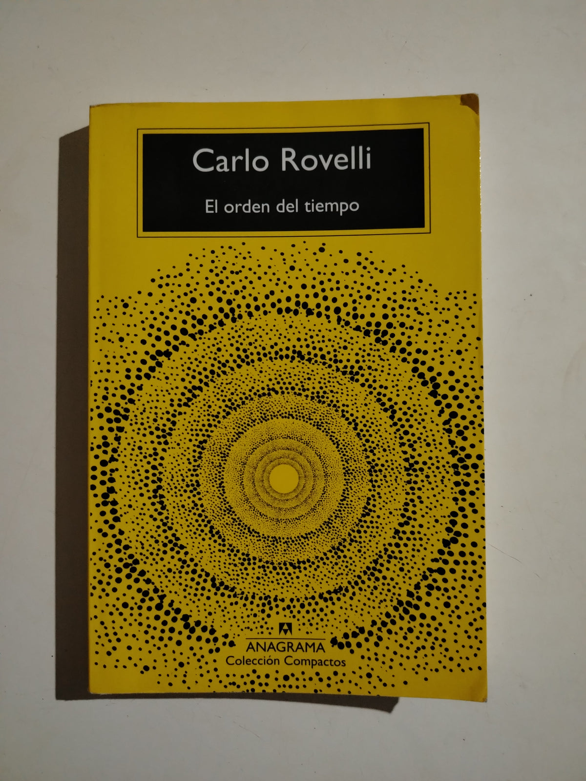 EL ORDEN DEL TIEMPO - CARLO ROVELLI